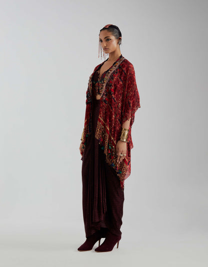 VENI DUPATTA JACKET SET
