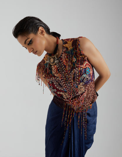 INAQ CORSET TOP SET