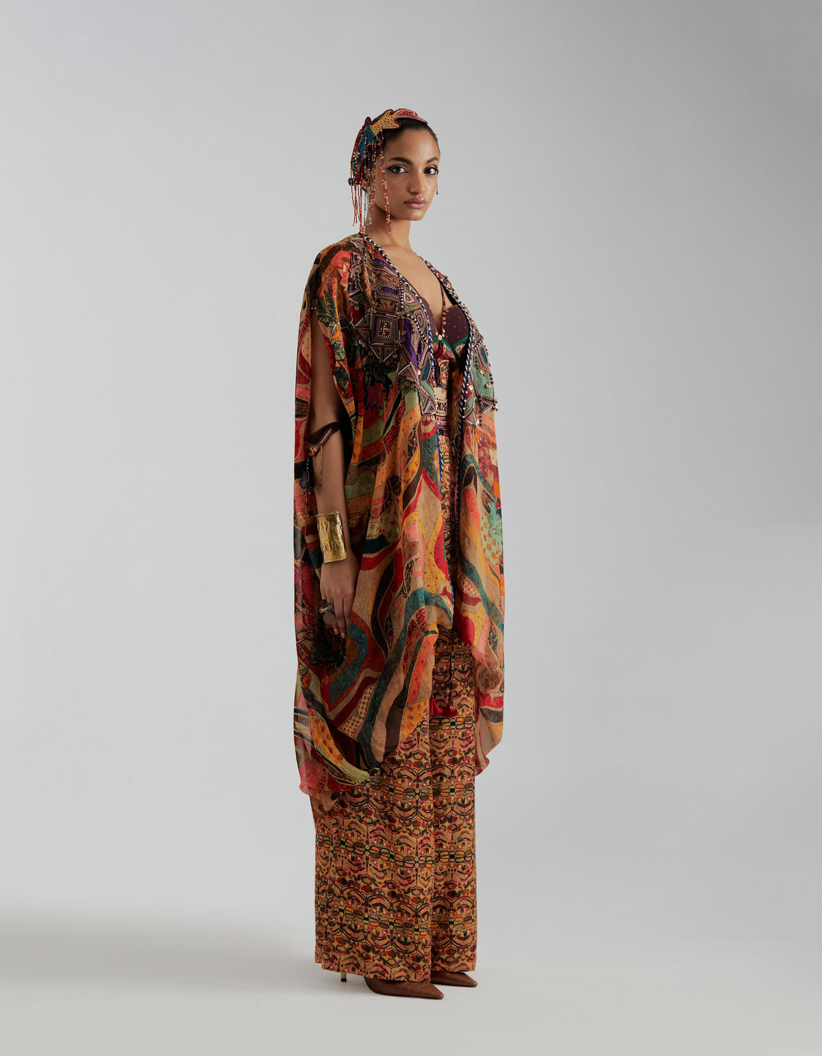 RITU KAFTAN JACKET SET