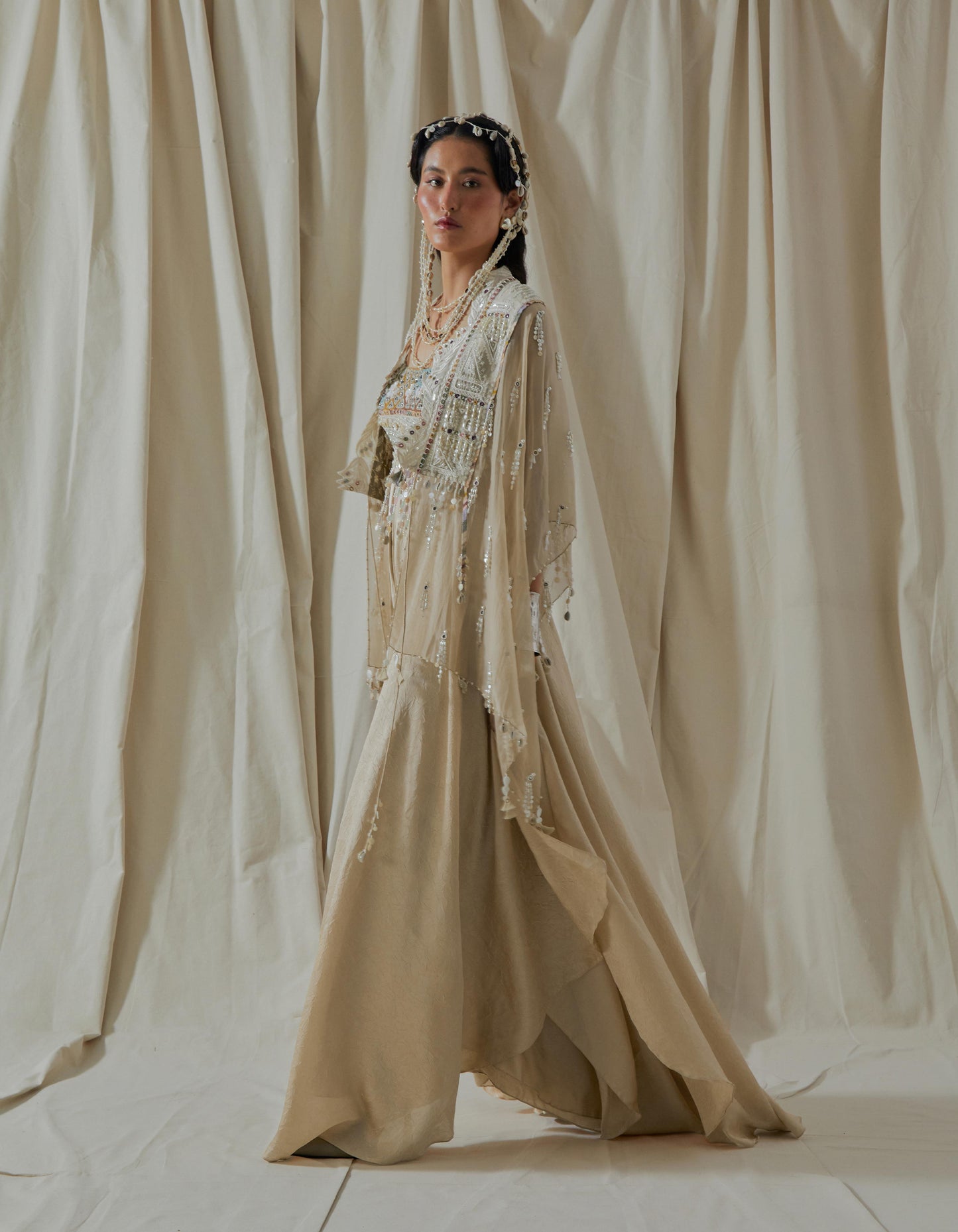 VENI DUPATTA JACKET SET