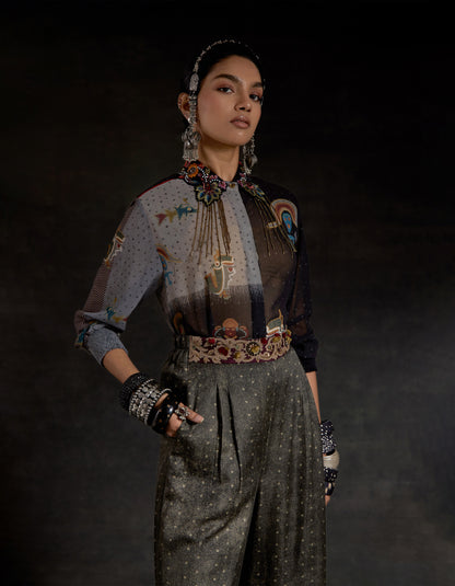 ATRI STRAIGHT SHIRT SET