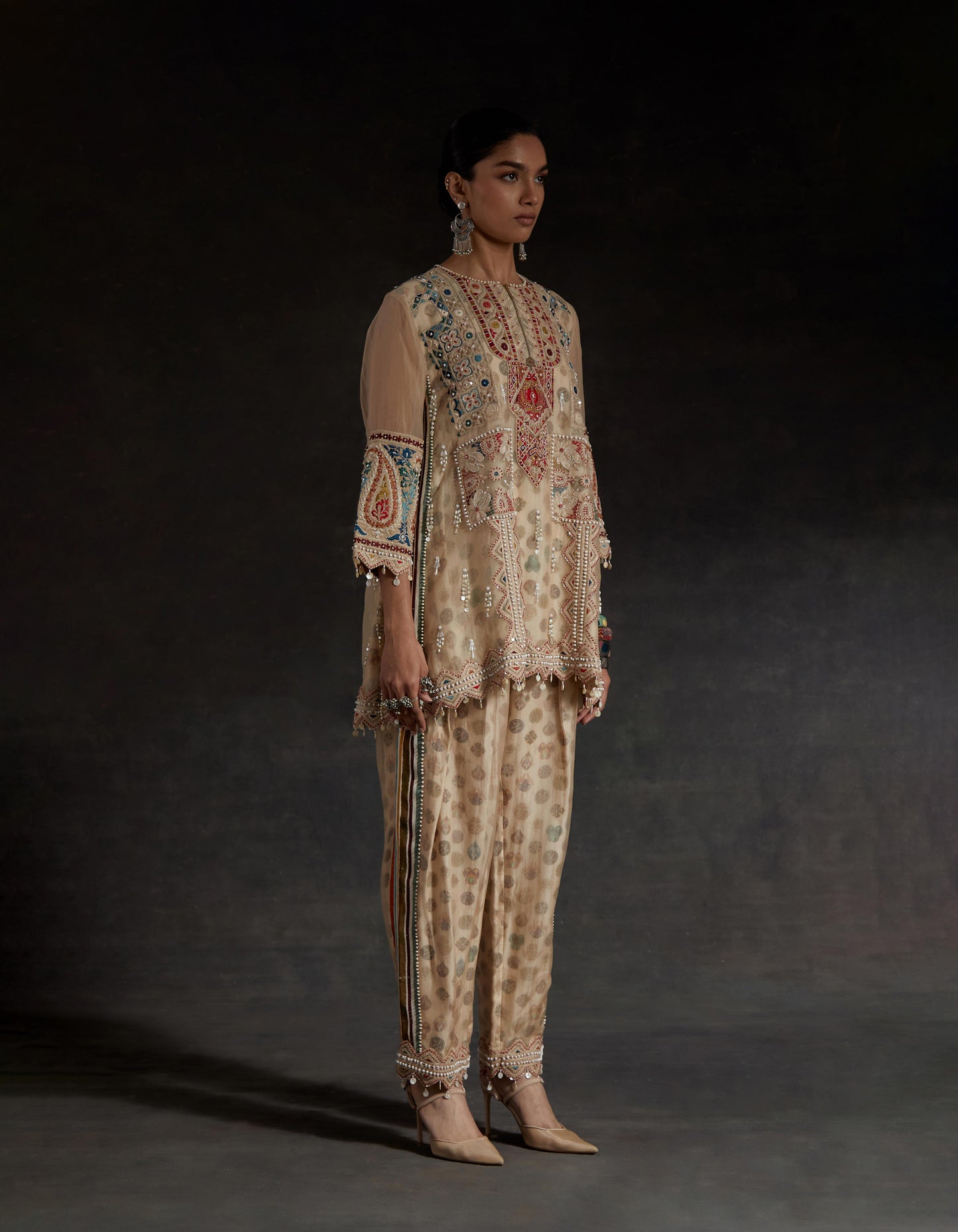 MITRA SHORT KURTA SET