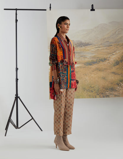ATRI STRAIGHT SHIRT SET