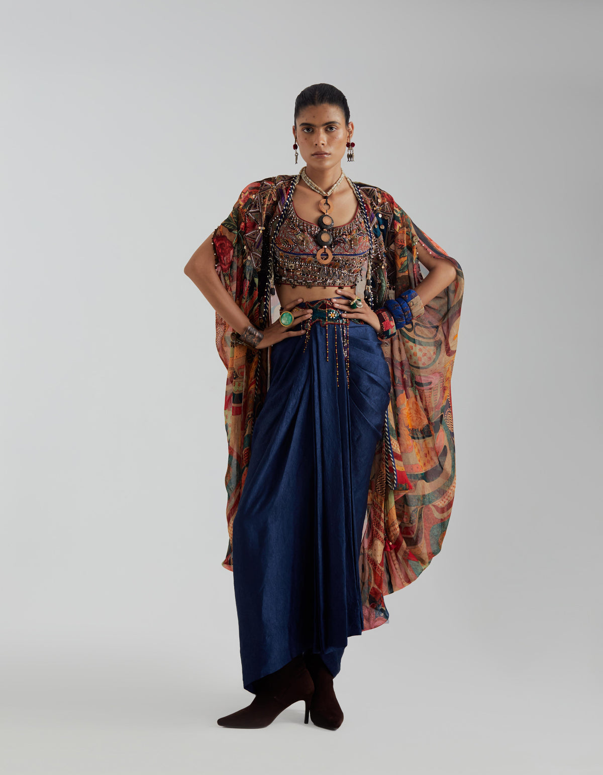 RITU KAFTAN JACKET SET
