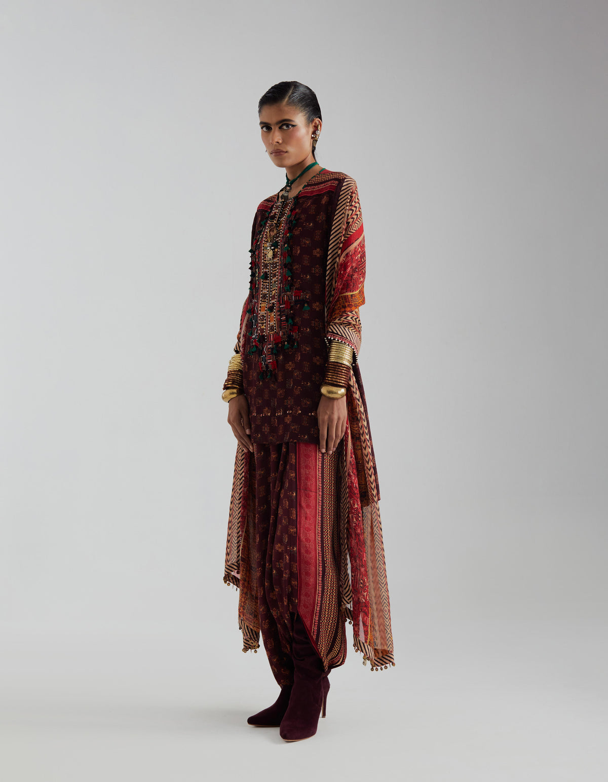 MITRA SHORT KURTA SET