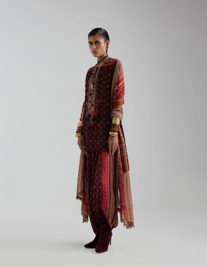 MITRA SHORT KURTA SET