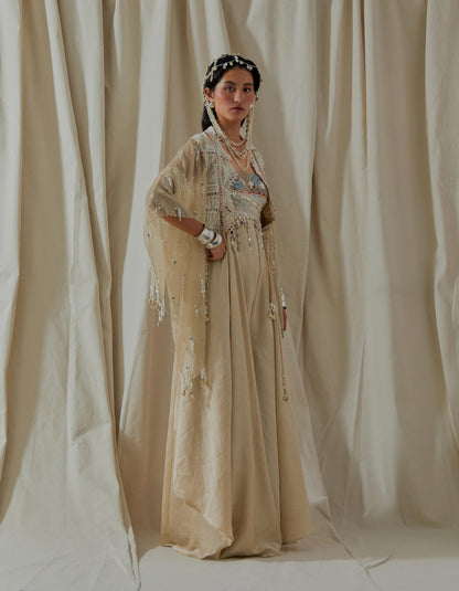 VENI DUPATTA JACKET SET