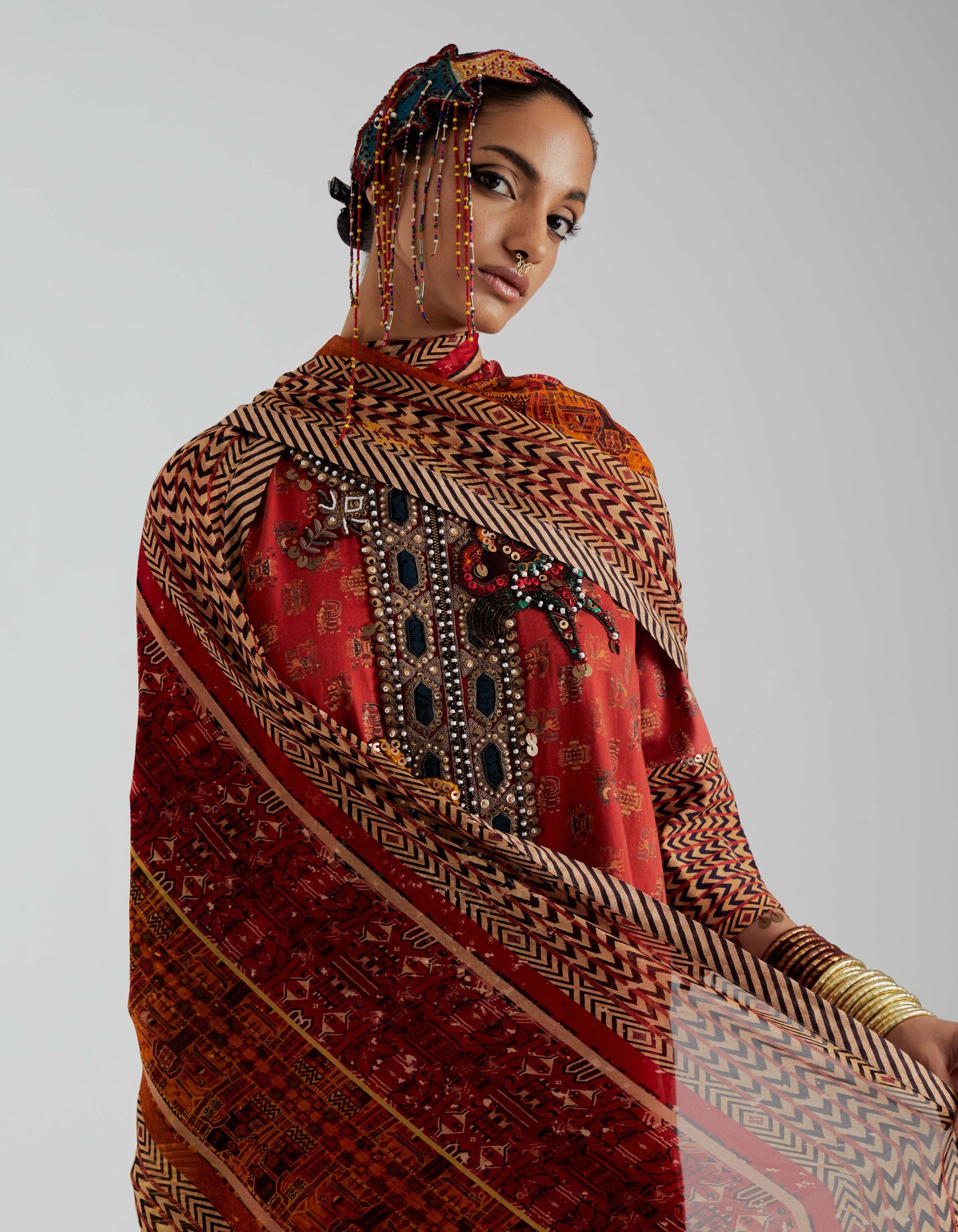 MITRA SHORT KURTA SET