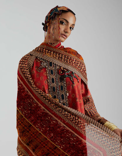 MITRA SHORT KURTA SET