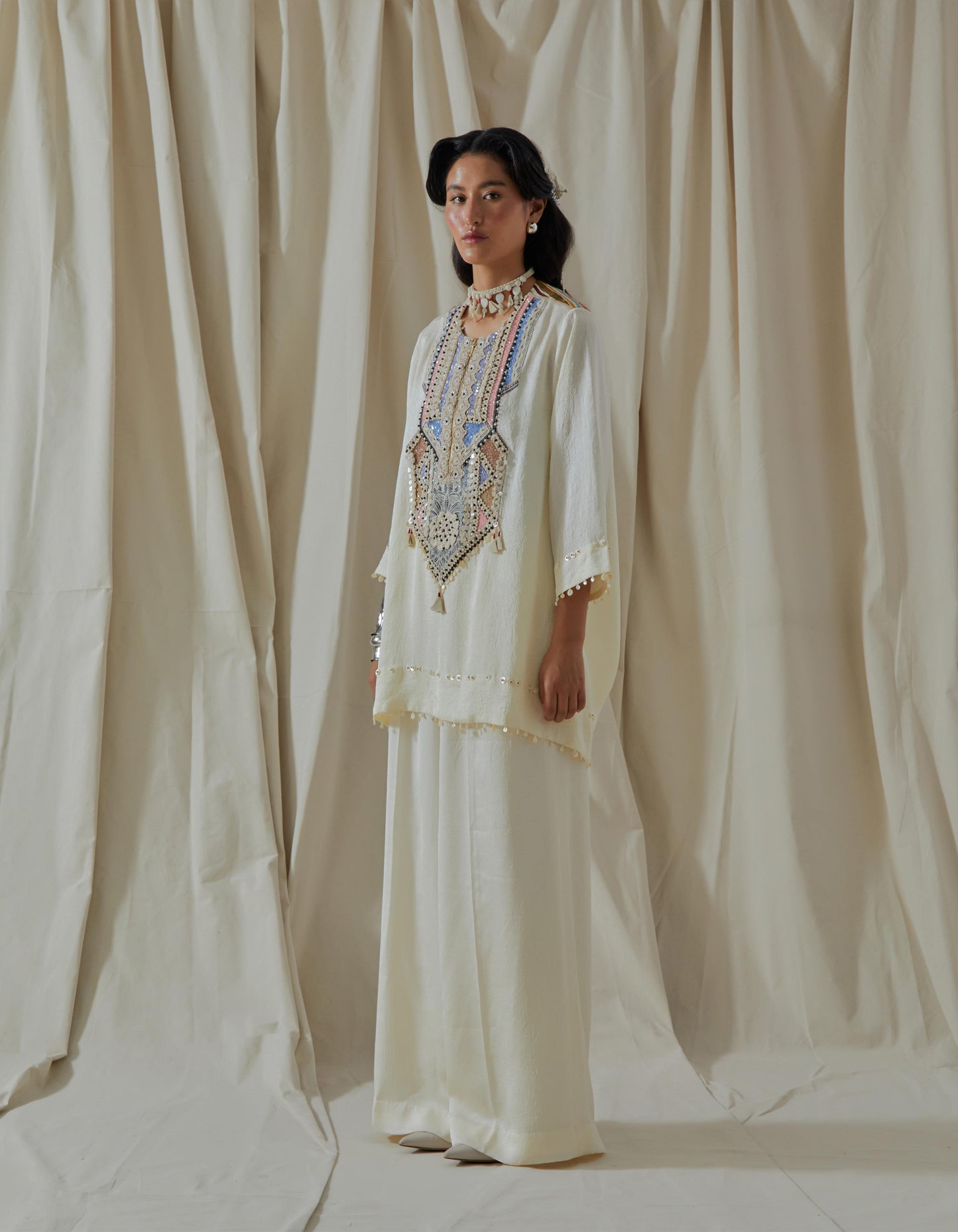 MITRA SHORT KURTA SET