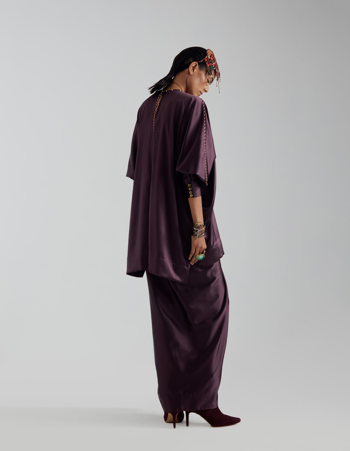 KURU TRAPEZE KURTA SET
