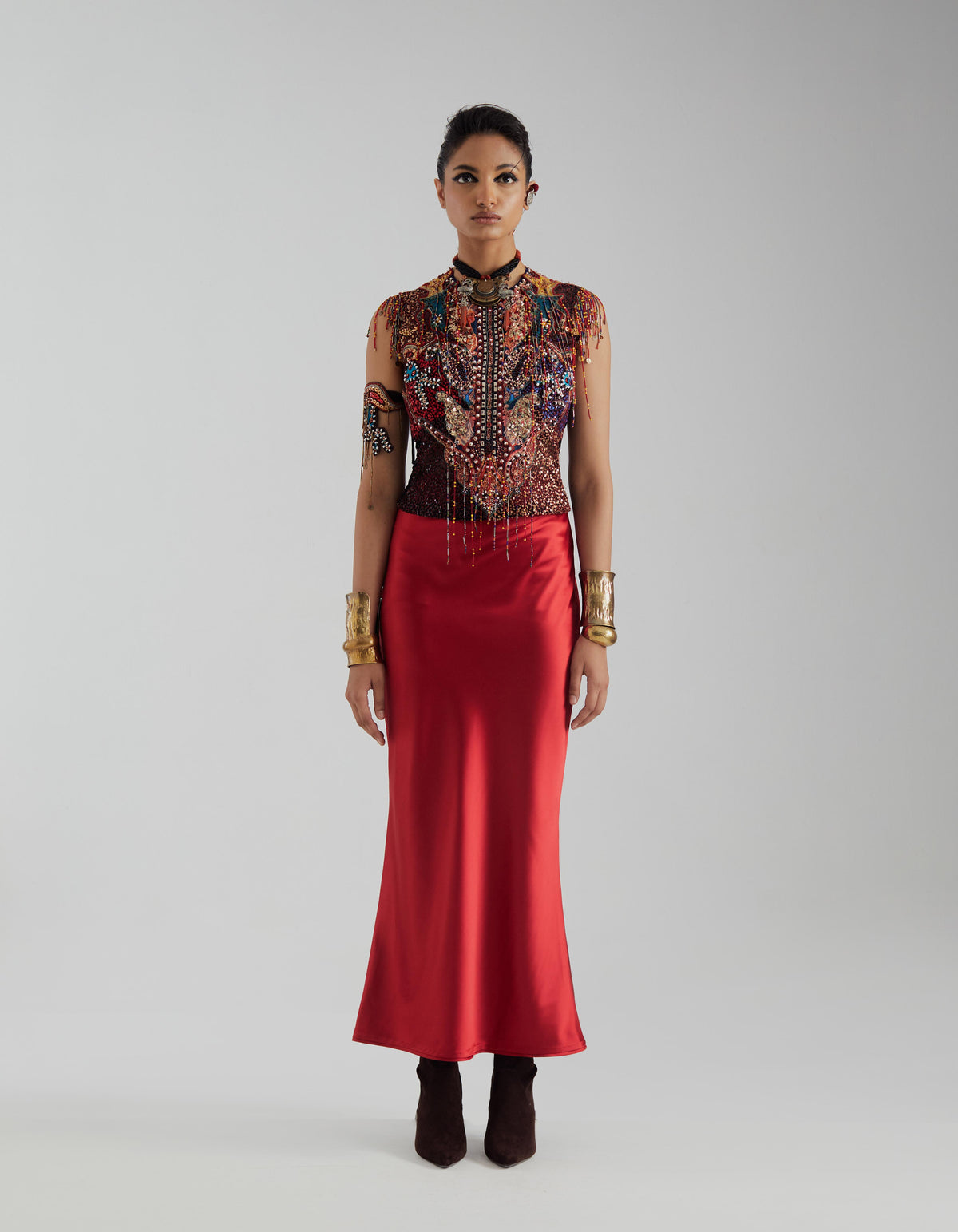 INAQ CORSET TOP SET
