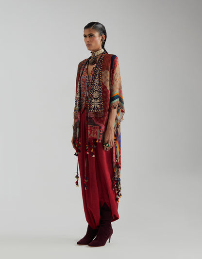 VENI DUPATTA JACKET SET