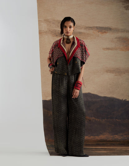ZOA CROPPED TRENCH SET