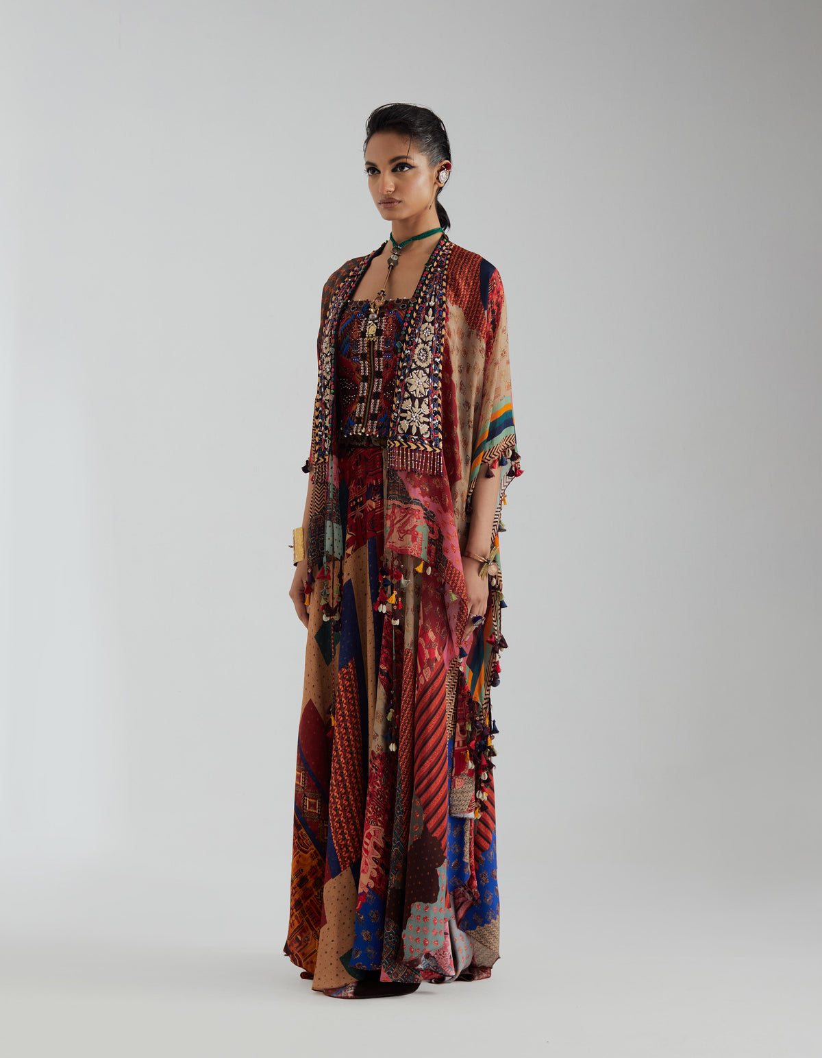 VENI DUPATTA JACKET SET
