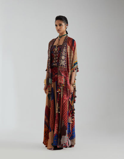 VENI DUPATTA JACKET SET