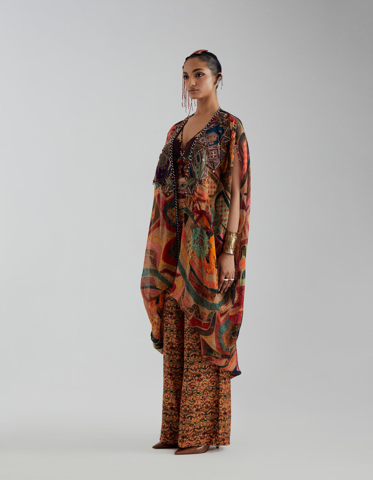 RITU KAFTAN JACKET SET