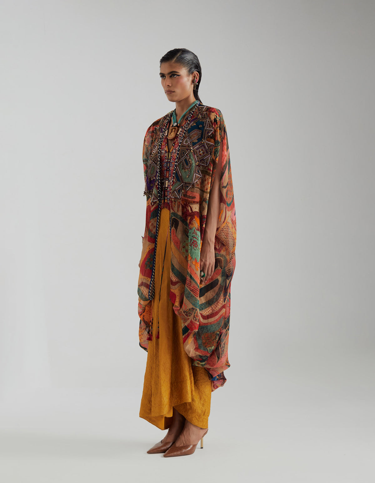 RITU KAFTAN JACKET SET
