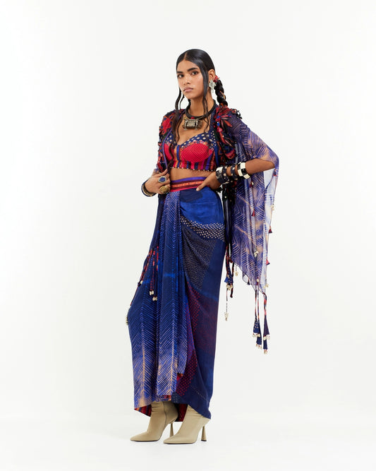 VENI DUPATTA JACKET SET