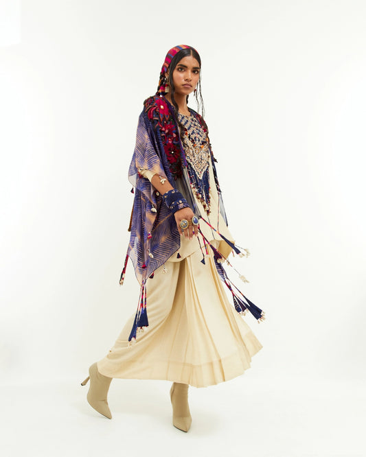 VENI DUPATTA JACKET SET