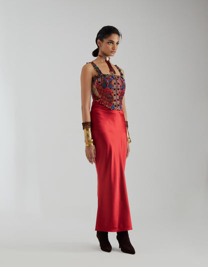 VENI DUPATTA JACKET SET
