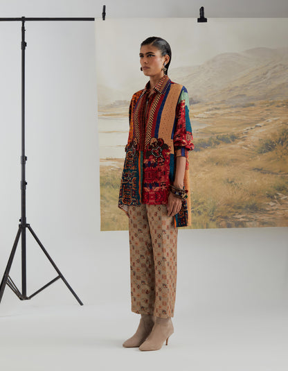 ATRI STRAIGHT SHIRT SET