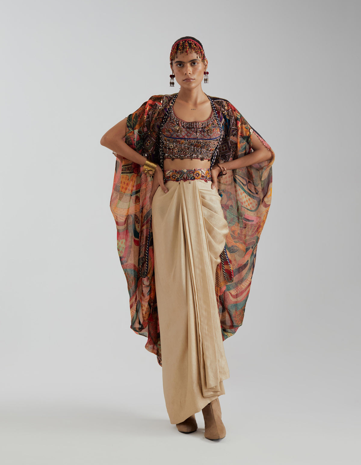 RITU KAFTAN JACKET SET