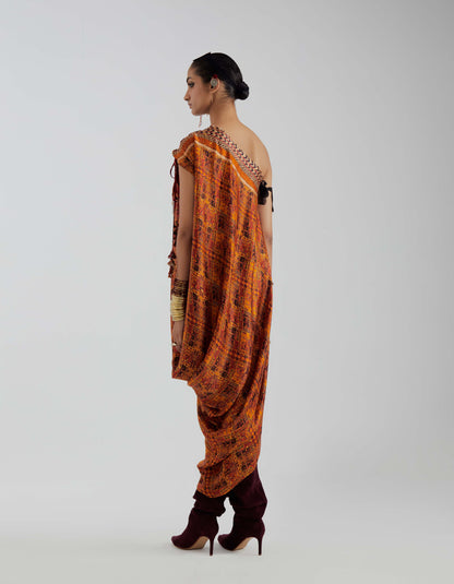 RASA ONE SHOULDER DRESS