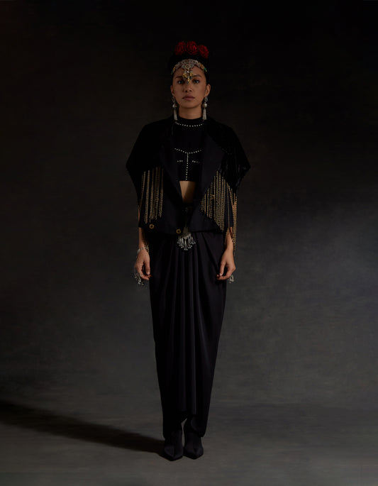 ZOA CROPPED TRENCH SET