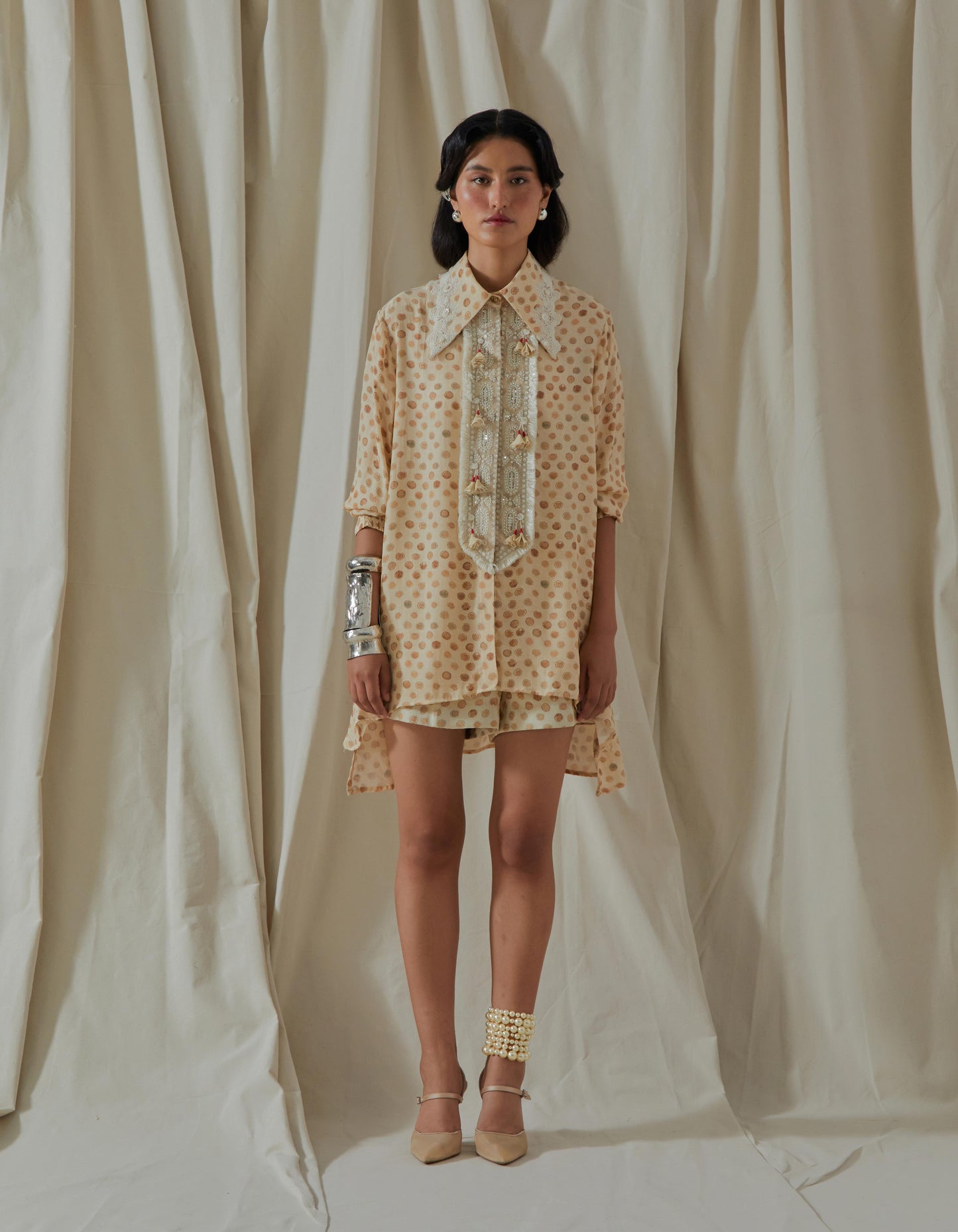 ATRI STRAIGHT SHIRT SET