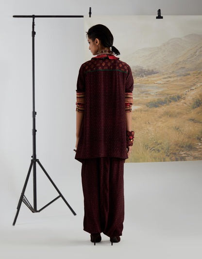 ATRI STRAIGHT SHIRT SET