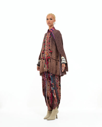 MARIYAM CAPE SHIRT