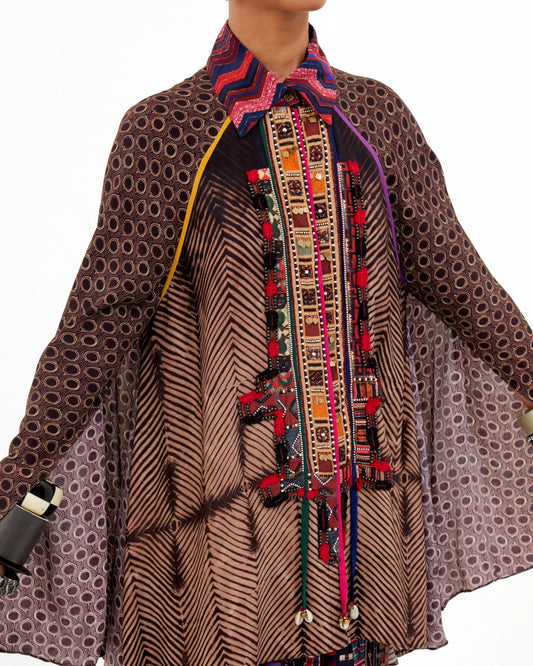 MARIYAM CAPE SHIRT