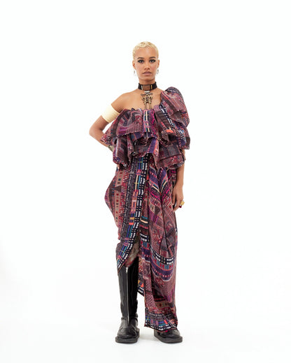ROXANNA RUFFLE DRESS