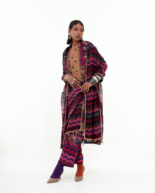 INDRA CHOGA KURTA SET