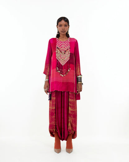 MITRA SHORT KURTA SET
