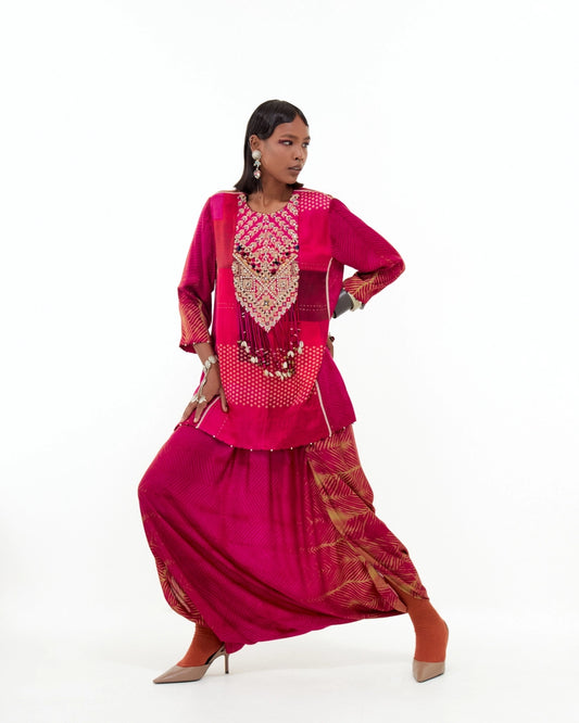 MITRA SHORT KURTA SET