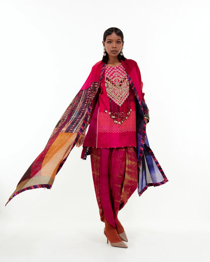 MITRA SHORT KURTA SET