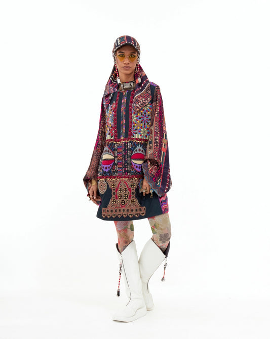MEHRU EMBO DRESS