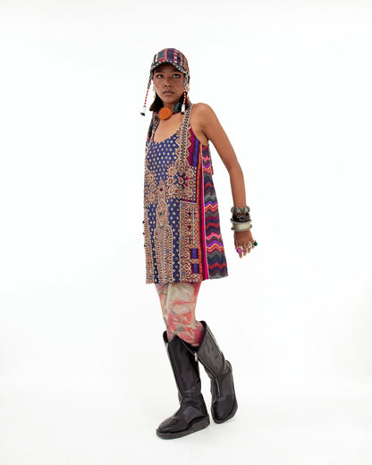 MEHRU EMBO DRESS