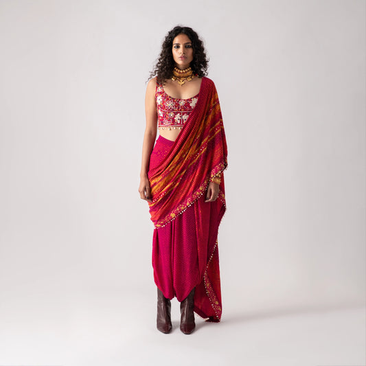SADHVI DRAPE SAREE