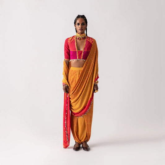 SADHVI DRAPE SAREE