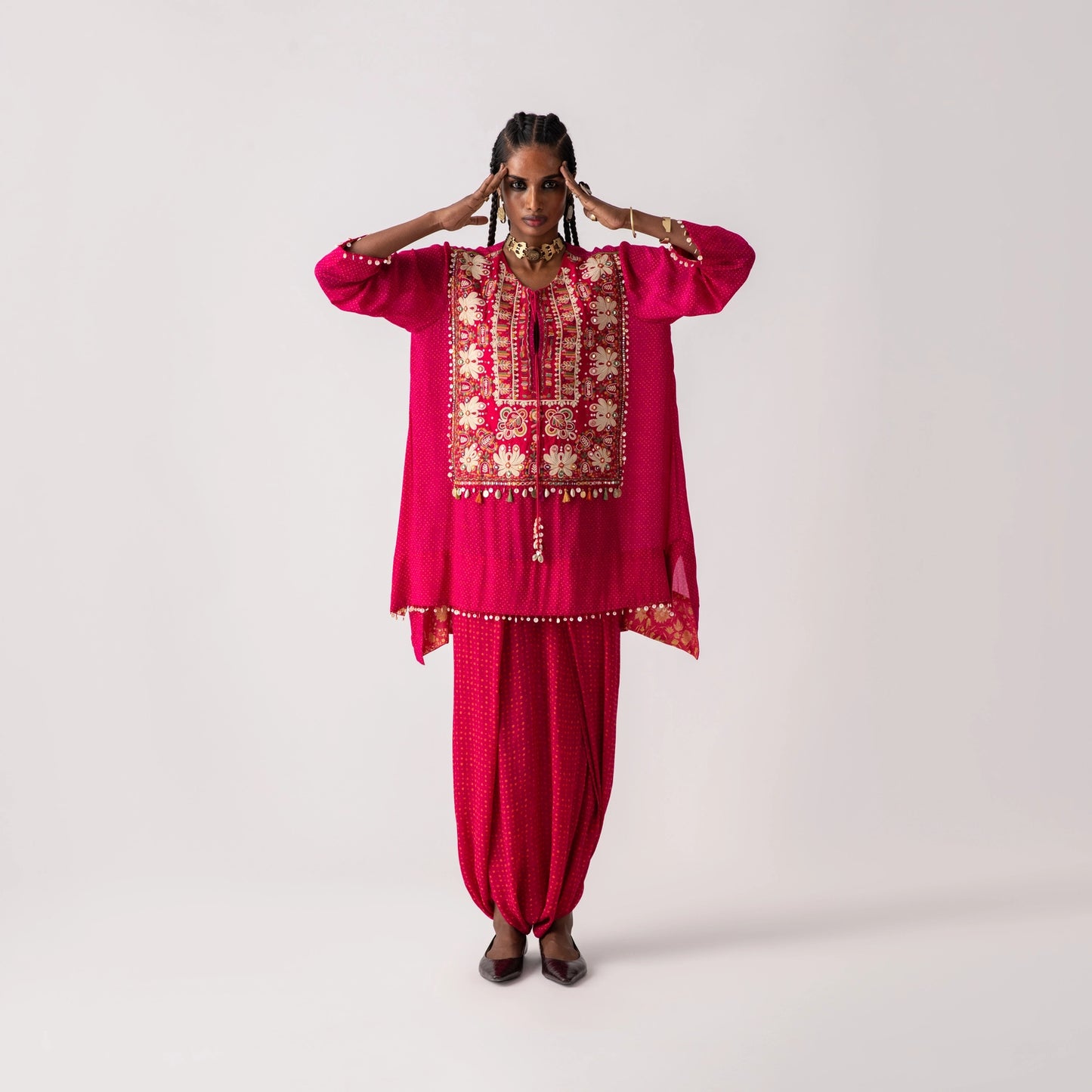 MITRA SHORT KURTA SET