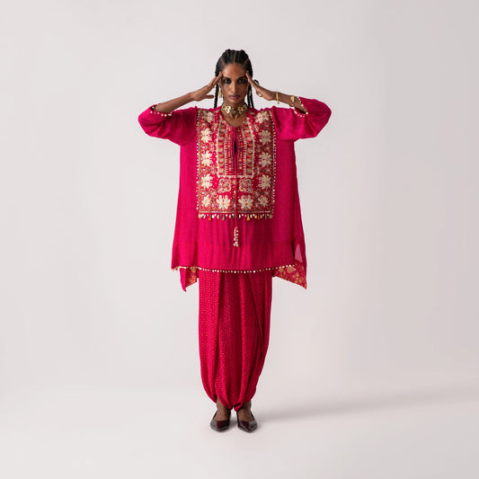 MITRA SHORT KURTA SET