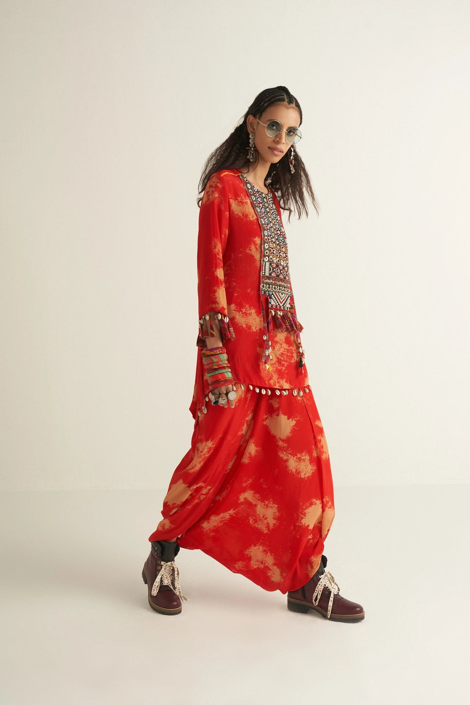 MITRA SHORT KURTA SET