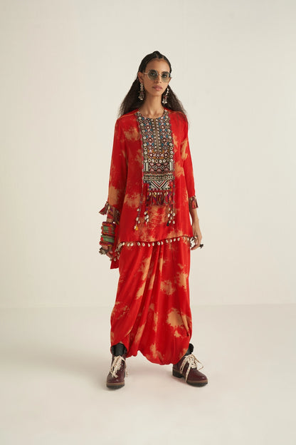 MITRA SHORT KURTA SET