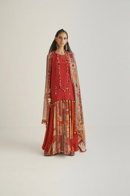 MITRA SHORT KURTA SET